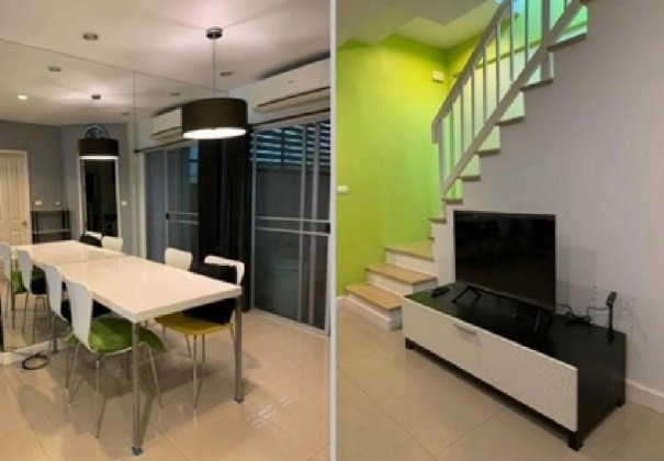 รูป ให้เช่าทาวน์โฮม 3 ชั้น โครงการทาวน์พลัส เกษตร นวมินทร์ ถนนคลองลำเจียก แอร์ 5 เครื่อง เฟอร์นิเจอร์ครบ อยู่อาศัยเท่านั้น - รูปที่ 11/11