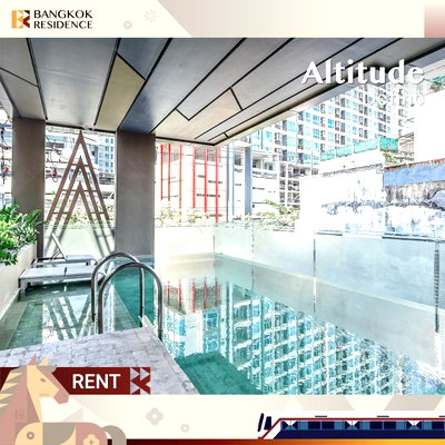 คอนโดให้เช่า : เช่าคอนโด ⚡️ Altitude Define ใกล้ MRT สามย่าน 25k ยูนิตสวย เฟอร์ครบ 💖