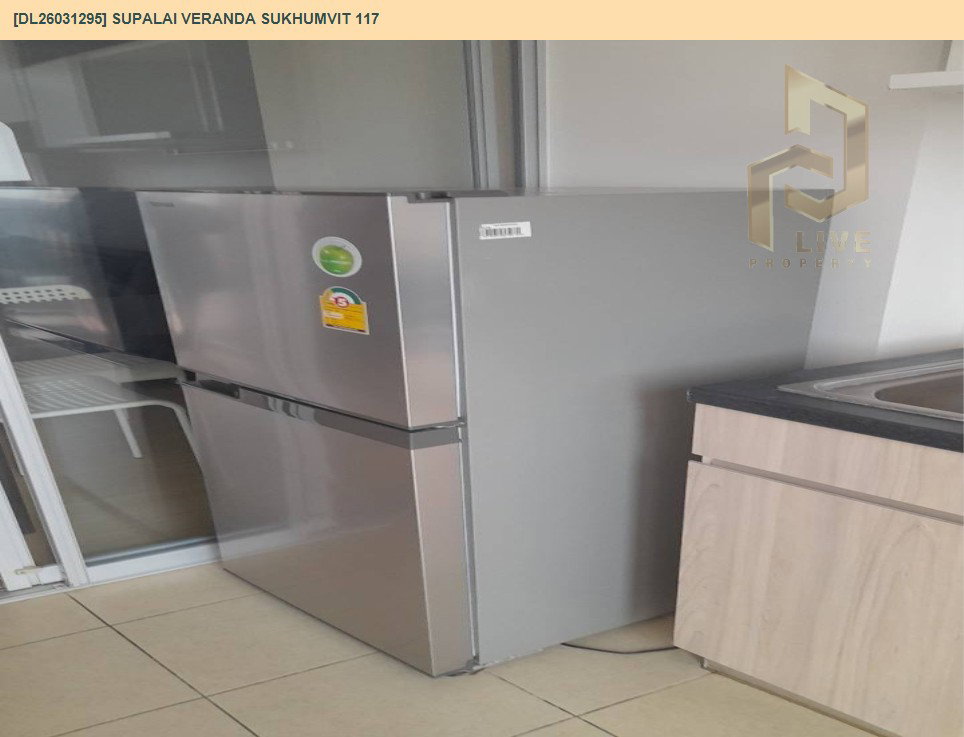 รูป DL26031295 ให้เช่าคอนโด ศุภาลัย เวอเรนด้า สุขุมวิท 117 (Supalai Veranda Sukhumvit 117) ใกล้ BTS ปู่เจ้า พร้อมเข้าอยู่ โทรด่วน 0614453194 LineID @162cjixi - รูปที่ 9/11