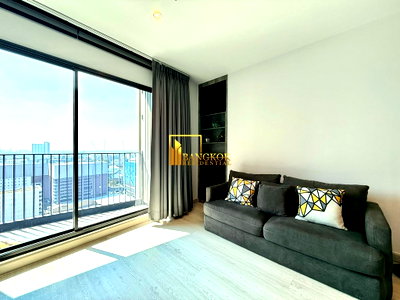 คอนโดให้เช่า : Rhythm Ekkamai | Stylish 2 Bedroom Condo For Rent Near BTS - BR60861CD