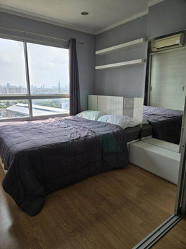 For Rent Condo LUMPINI PLACE SRINAKARIN - HUAMAK STATION Building A, Floor 14,1 bed room, Room size 26.5 sqm