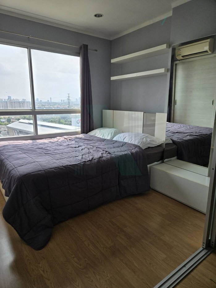 รูป ให้เช่าคอนโด ลุมพินี เพลส ศรีนครินทร์-หัวหมาก สเตชั่น อาคาร A ชั้น 14 1 ห้องนอน ขนาด 26.5 ตรม ใกล้ ซูปเปอร์มาร์เก็ต แม็กซ์แวลู - รูปที่ 1/8