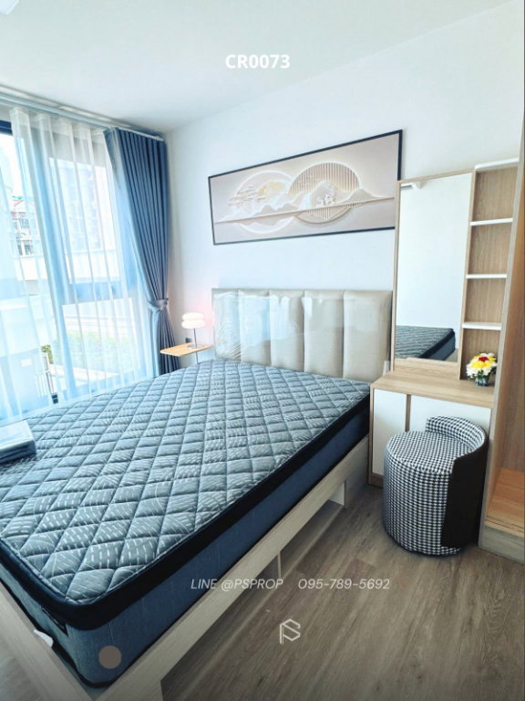 รูป คอนโดเช่าบางเเสน ใกล้ ม.บูรพา ห้องสวยเดินทางง่าย Kave Universe Bangsaen (เคฟ ยูนิเวิร์ส บางแสน) ✅ พร้อมเข้าอยู่ #CR0397 - รูปที่ 10/10