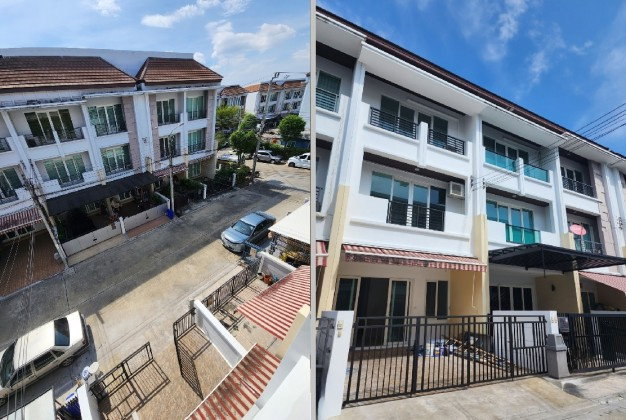 รูป ให้เช่าทาวโฮม 3 ชั้น โครงการบ้านกลางเมือง S-Sense เอสเซ้นต์ พระราม 9 – ลาดพร้าว / แอร์ 4 เครื่อง / อยู่อาศัย หรือ Home Office ไม่จดบริษัท - รูปที่ 8/13