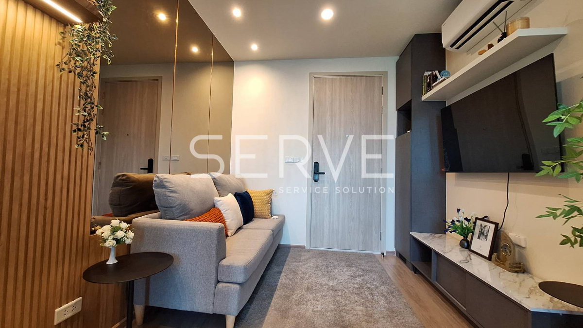 รูป  🔥ห้องใหม่ป้ายแดง 1นอน ไซส์ใหญ่ วิวโล่ง แต่งดี เฟอร์จัดเต็มมาก พร้อมอยู่ คอนโดใหม่ทำเลดีมาก ใกล้ MRT พระราม 9   @ NUE District R9 - รูปที่ 1/13