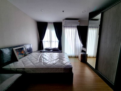 Condos for rent Bang Kapi : For Rent Condo SUPALAI VERANDA RAMKHAMHAENG Building B, Floor 24,Studio, Room size 28.00 sqm