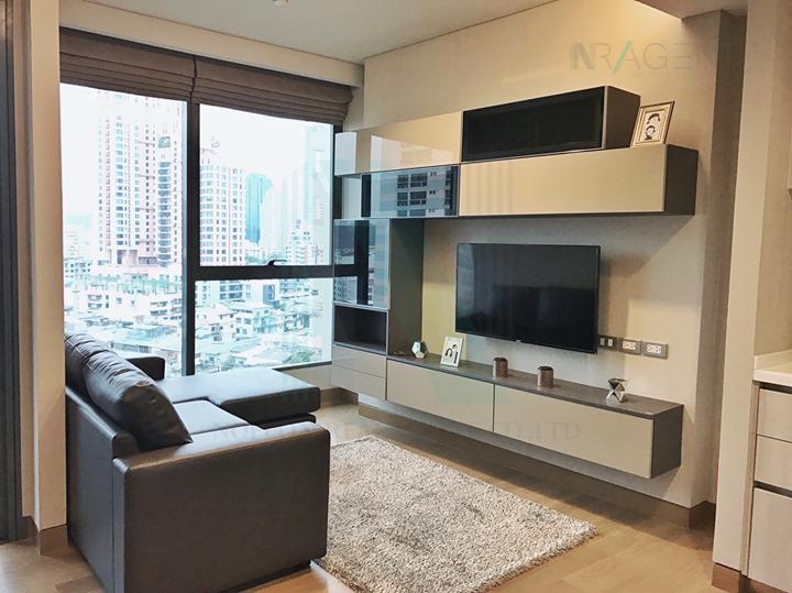 รูป 🔺 ให้เช่าคอนโด เดอะ ลุมพินี 24 อาคาร 1 ชั้น 8 1 ห้องนอน ขนาด 38.00 ตรม ใกล้ รพ.เทพธารินทร์ - รูปที่ 4/8