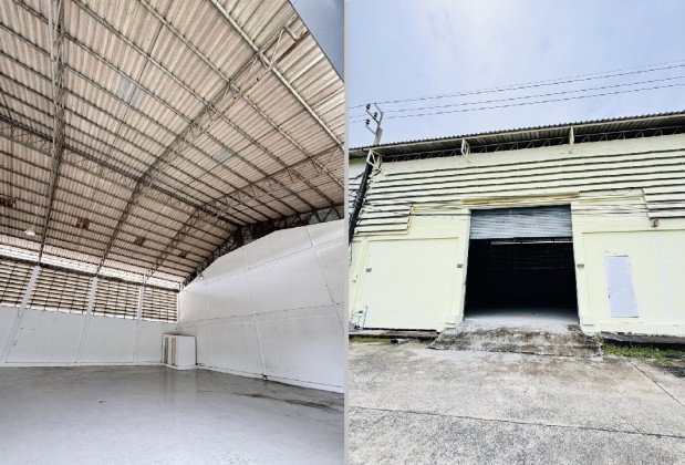 รูป  ให้เช่าโกดัง ริมถนนเทพารักษ์ กม.26 เข้าซอย 40 เมตร / พื้นที่โกดัง 400 ตารางเมตร (20 x 20 เมตร) / ใกล้ จุดขึ้นลงทางด่วน / รถหกล้อ สิบล้อ เข้าออกได้ - รูปที่ 7/7