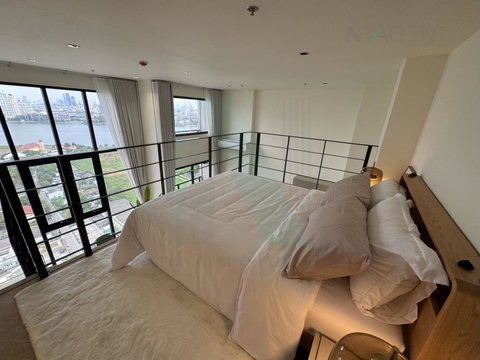 🔺 ให้เช่าคอนโด ณ รีวา เจริญนคร อาคาร 1 ชั้น 18 Duplex ขนาด 38 ตรม ใกล้ Iconsiam