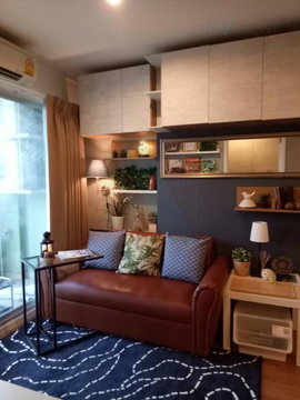 For Rent Condo LUMPINI PARK RAMA 9 - RATCHADA Building A, Floor 22,1 bed room, Room size 30.00 sqm