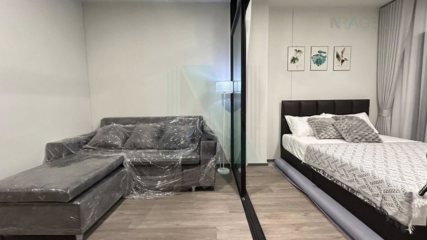 รูป 🔺 ให้เช่าคอนโด ริช พอยท์ แอท บีทีเอส วุฒากาศ อาคาร 1 ชั้น 21 1 ห้องนอน ขนาด 32 ตรม ใกล้ BTS วุฒากาศ - รูปที่ 5/8