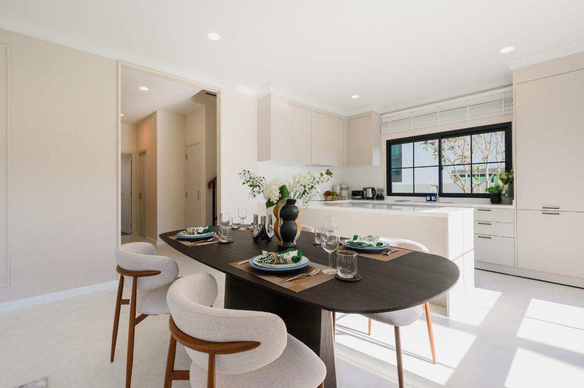รูป 🏡💎 บ้านหรูให้เช่า เศรษฐสิริ เกาะแก้ว 4 ห้องนอน พื้นที่ใหญ่ 260 ตร.ม. เฟอร์ครบ พร้อมอยู่ ✨ - รูปที่ 4/43