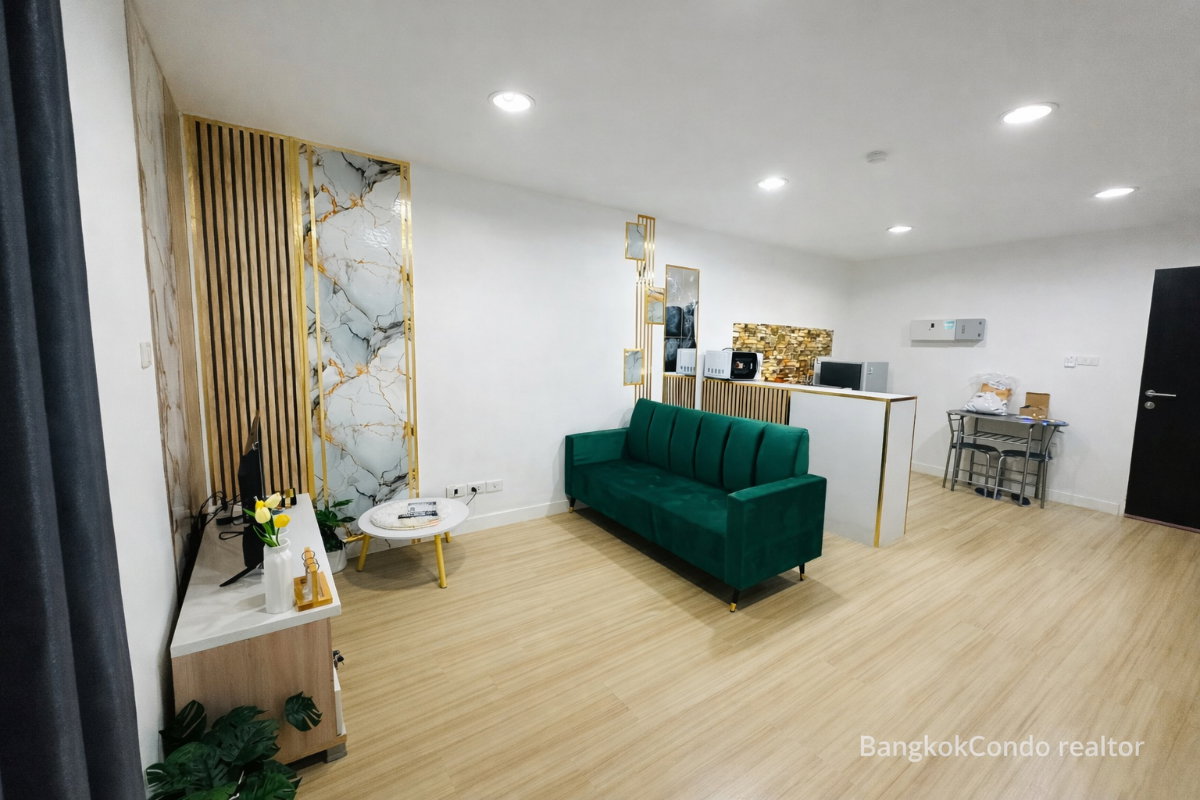 รูป 🍀🍀 Modern Room💙 ให้เช่า📌 เดอะ แพลนนารี่ สาทร (Line:@rent2022)✨ BTS วงเวียนใหญ่ ✨พร้อมเข้าอยู่  ✨ A01287 - รูปที่ 6/11