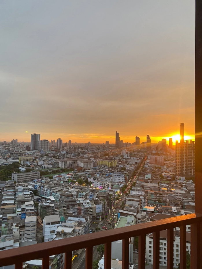 รูป คอนโด ฟิวส์ จันทร์ สาทร ติดถนนจันทร์ ราคาไม่ถึง 3 ล้านบาท ห้องเฟอนิเจอร์ครบ - รูปที่ 9/9