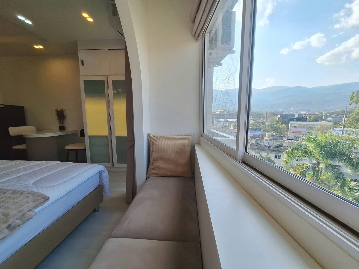 รูป  ปล่อยเช่าห้องใหม่กริ๊บ คอนโด KN Town condominium  ขนาด  29ตรม. ชั้น  6 วิวดอยสุเทพ - รูปที่ 2/20