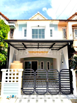 ทาวน์โฮม ม.เวสเทิร์น  : ขายทาวน์เฮ้าส์ 2 ชั้น หมู่บ้านเคซี 1 เนื้อที่ 16 ตรว 2นอน 2น้ำ รีโนเวทใหม่ พร้อมอยู่ ทำเลดีมาก ใกล้แฟชั่นไอส์แลนด์