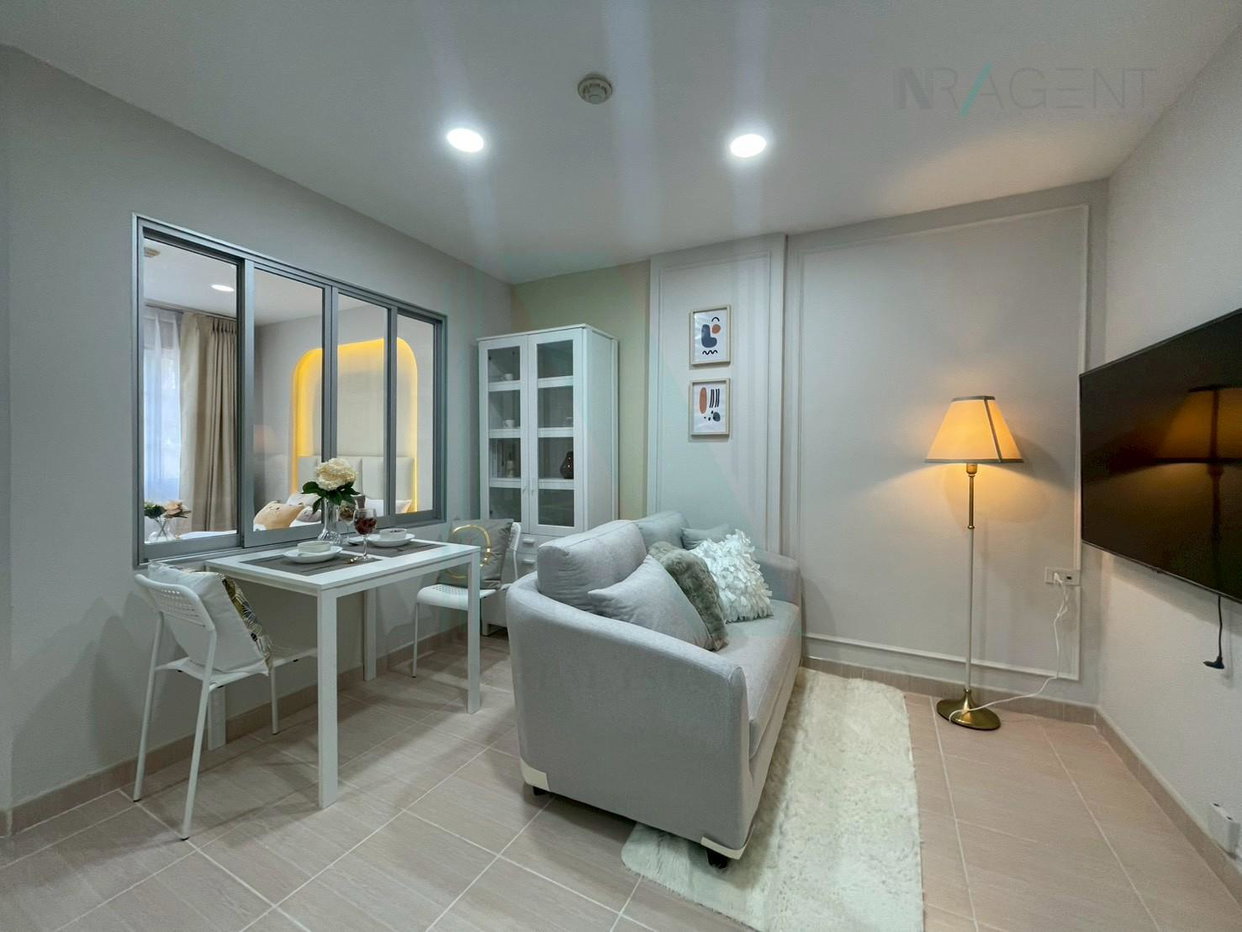 รูป 📌 ขายคอนโด ลุมพินี คอนโดทาวน์ บดินทรเดชา-รามคำแหง อาคาร D4 ชั้น 1 1 ห้องนอน ขนาด 28 ตรม ใกล้ เดอะมอลล์ รามคำแหง - รูปที่ 6/8