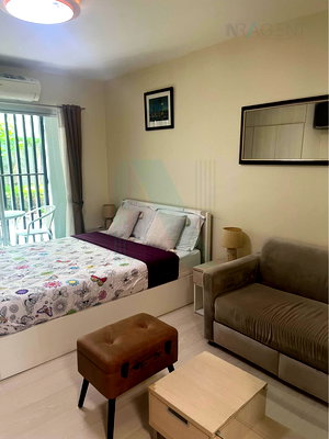 Condos for rent MRT Lat Phrao 101  : For Rent Condo ASPIRE LADPRAO 113 Building 1, Floor 1,Studio, Room size 26 sqm