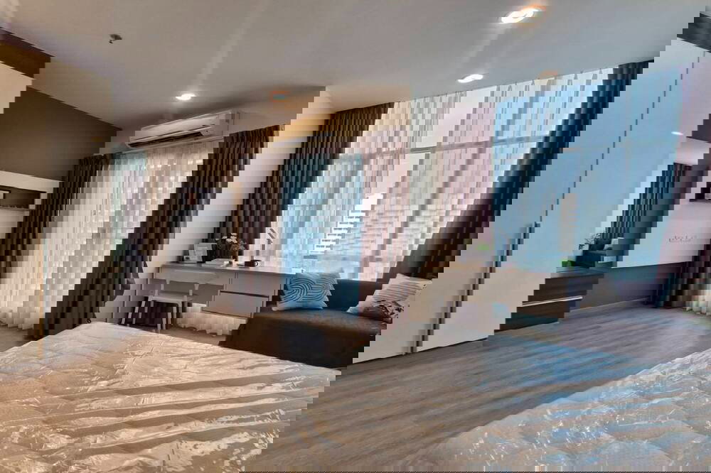 รูป เช่าด่วน !! ห้องอยู่ทางทิศตะวันออก !! Code C20240600009..........Centric Sathorn St.Louis, 1 ห้องนอน, 1 ห้องน้ำ, แต่งครบ, พร้อมเข้าอยู่ - รูปที่ 8/9