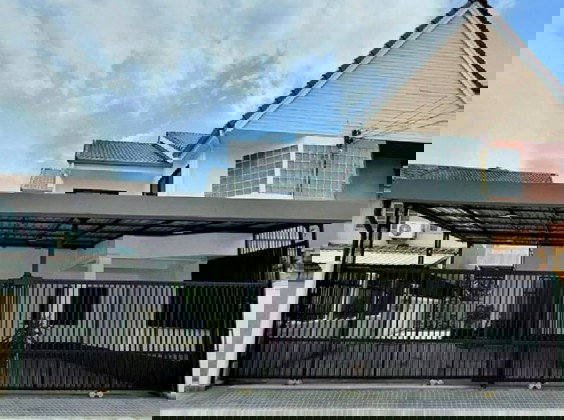 รูป ให้เช่าบ้านเดี่ยว / บ้านแฝด 2 ชั้น ใกล้ MRT ไทรม้า / หมู่บ้านนนทรีปาร์ค ซอยบางรักน้อย 16 /มีเฟอร์นิเจอร์ / อยู่อาศัย หรือ Home Office จดบริษัทได้ - รูปที่ 2/12