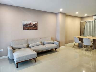 รูป ขายทาวน์โฮม ใกล้ม.พายัพ และ รร.นานาชาติ Cmis แห่งใหม่ ต. สันพระเนตร .สันทราย จ.เชียงใหม่ - รูปที่ 7/8