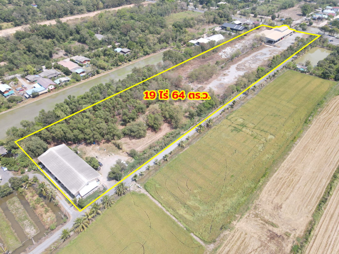 รูป ขายด่วน! ที่ดินแปลงใหญ่ 19 ไร่ พร้อมธุรกิจอู่รถและหอพัก คลองหก ทำเลดีเชื่อมต่อวงแหวนกาญจนาฯ - รูปที่ 6/12