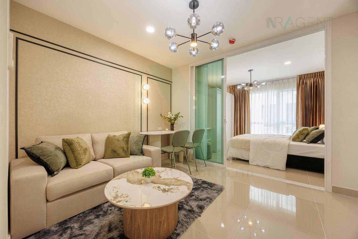 รูป 🚩 ขายคอนโด รีเจ้นท์โฮม สุขุมวิท 97/1 อาคาร 1 ชั้น 6 1 ห้องนอน ขนาด 28 ตรม ใกล้ Century Movie Plaza อ่อนนุช - รูปที่ 6/8