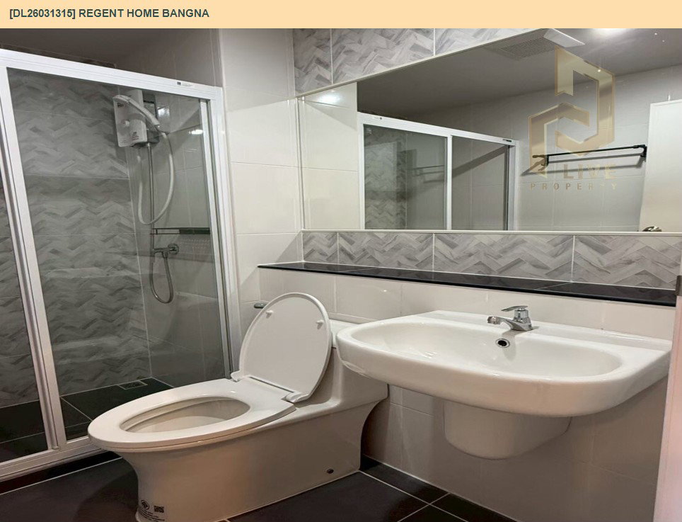 รูป DL26031315 ให้เช่าคอนโด รีเจ้นท์ โฮม บางนา (Regent home bangna) ใกล้ BTS บางนา พร้อมเข้าอยู่ โทรด่วน 0656133286 LineID @534wlwof - รูปที่ 9/9