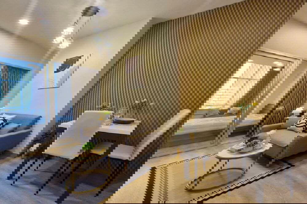 รูป เช่าด่วน !! ห้องอยู่ทางทิศตะวันออก !! Code C20240600009..........Centric Sathorn St.Louis, 1 ห้องนอน, 1 ห้องน้ำ, แต่งครบ, พร้อมเข้าอยู่ - รูปที่ 6/9