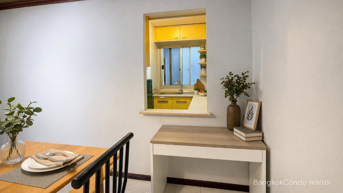 รูป 🍀🍀 Hot Deal🔥 ให้เช่า📌  ตรีทศ สมาร์ท ลิฟวิ่ง  (Line:@rent2022)BTS พญาไท✨พร้อมเข้าอยู่  ✨ A11019 - รูปที่ 4/15