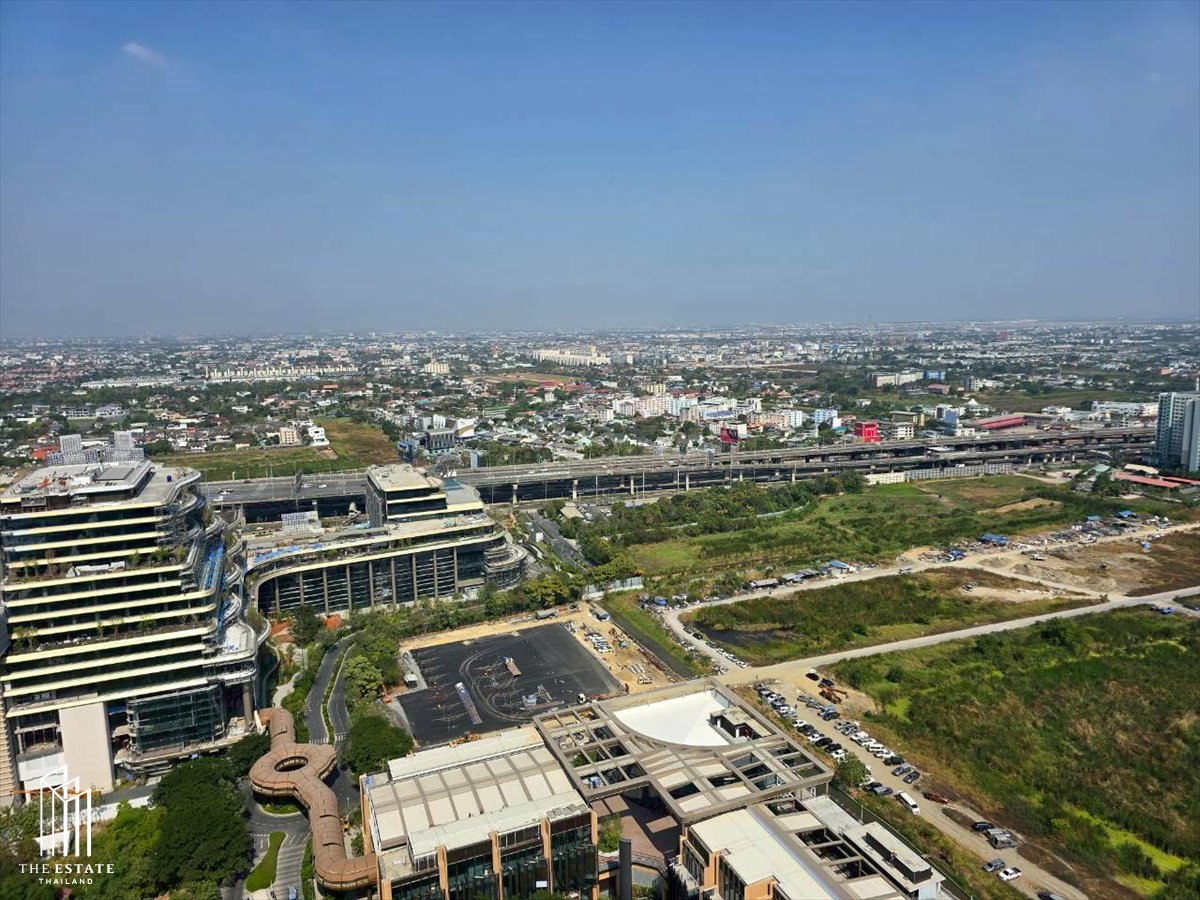 รูป For rent Whizdom The Forestias (Destinia) ห้องมุม ได้วิวเปิด เห็นไกลถึงสนามบินสุวรรณภูมิ  @45,000 Baht - รูปที่ 10/12