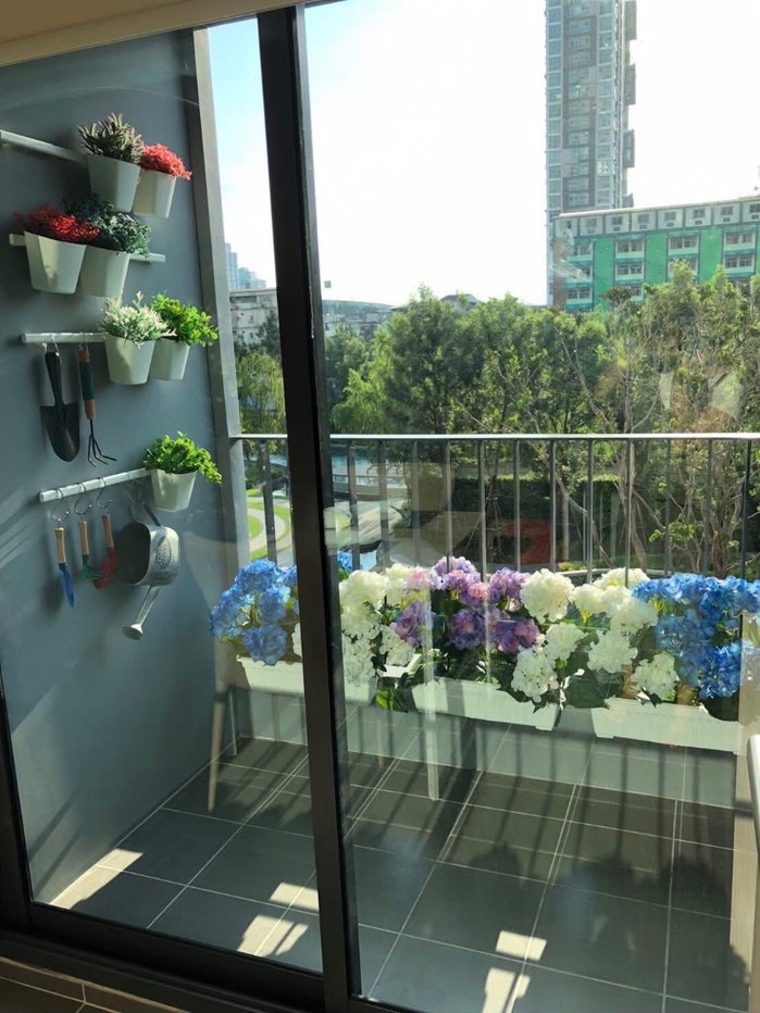 รูป ให้เช่าคอนโด Ideo O2 บางนา ใกล้ BTS บางนา  ตึกB วิวสระว่ายน้ำ เฟอร์ครบ  - รูปที่ 3/8