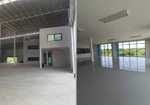 รูป ให้เช่าโกดัง โรงงาน พร้อมสำนักงาน สร้างใหม่ (สร้างใหม่) ทำเล ใกล้ วัดแคราย คลองมะเดื่อ / ต.คลองมะเดื่อ อ.กระทุ่มแบน รถเทรลเลอร์ เข้าออกได้ - รูปที่ 9/9