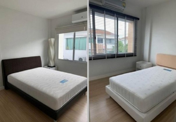 รูป ให้เช่าทาวน์โฮม 3 ชั้น โครงการทาวน์พลัส เกษตร นวมินทร์ ถนนคลองลำเจียก แอร์ 5 เครื่อง เฟอร์นิเจอร์ครบ อยู่อาศัยเท่านั้น - รูปที่ 8/11