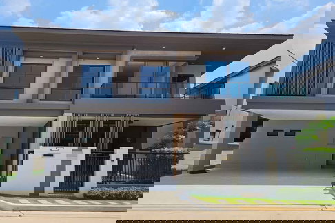 ND0414 ✅ให้เช่า บ้านเดี่ยวในหมู่บ้าน บางกอกบูเลอวาร์ด บางนา-ศรีนครินทร์ ✅