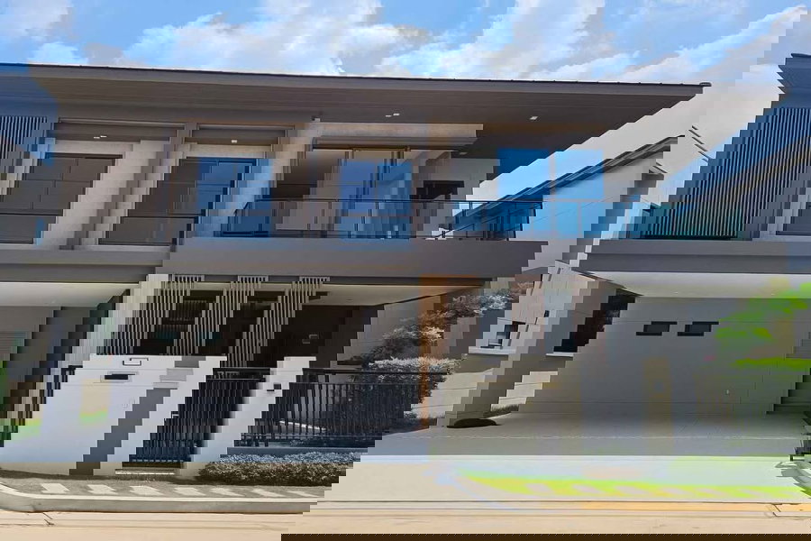 รูป ND0414 ✅ให้เช่า บ้านเดี่ยวในหมู่บ้าน บางกอกบูเลอวาร์ด บางนา-ศรีนครินทร์ ✅ - รูปที่ 1/26