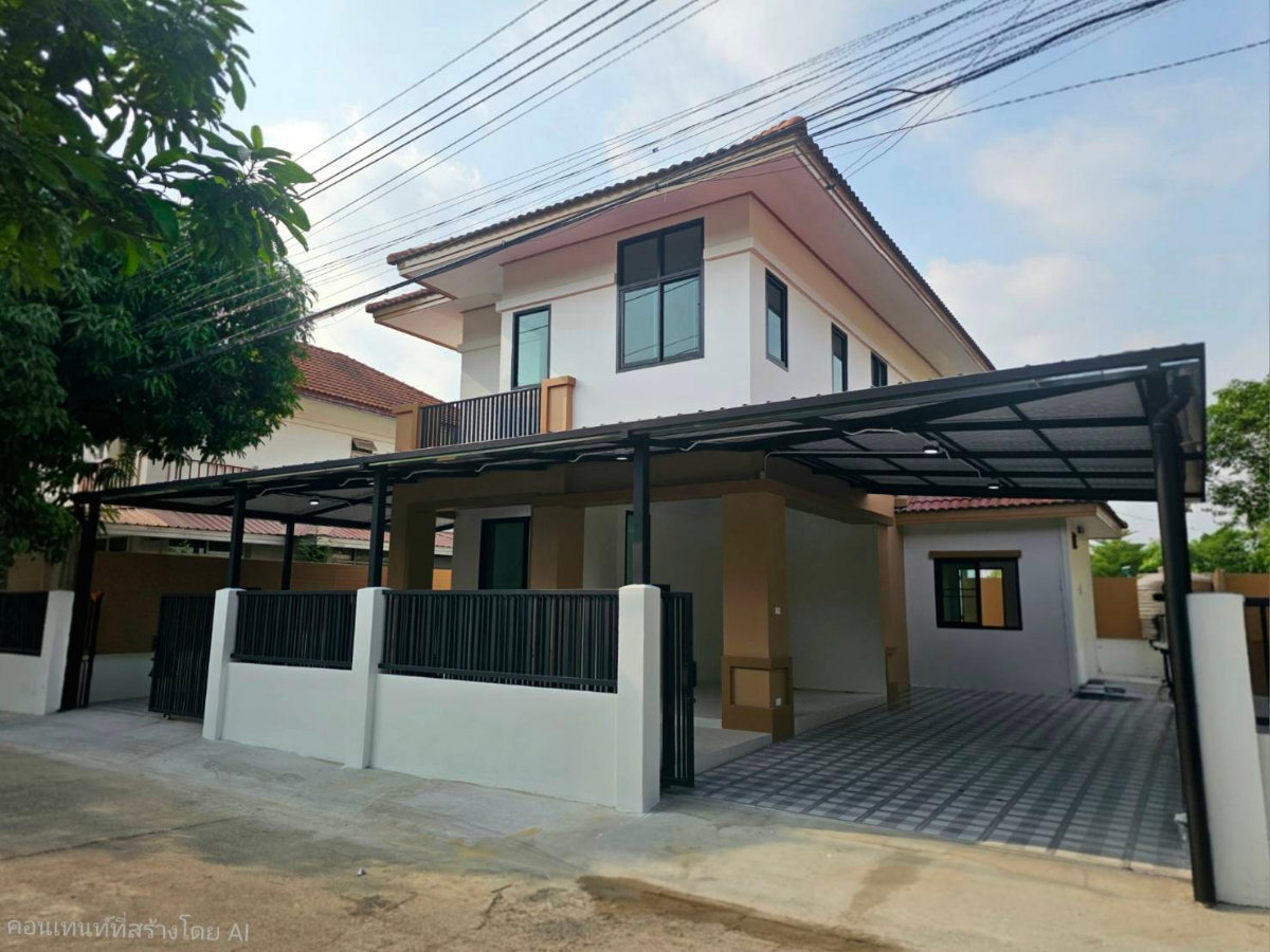 รูป ขายบ้านเดี่ยว 2 ชั้น บ้านฟ้ากรีนพาร์ค เฟส2 รังสิต-คลอง2 มี 3 ห้องนอน 2 ห้องน้ำ ใกล้ตลาด รีโนเวทพร้อมอยู่ (TS0037) - รูปที่ 3/13