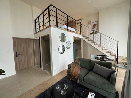 รูปภาพ ให้เช่าคอนโด ณ รีวา เจริญนคร อาคาร 1 ชั้น 18 Duplex ขนาด 38 ตรม ใกล้ Iconsiam