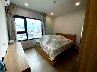 Condos for rent MRT Nonthaburi Civic Center : 🎉 For Rent Condo ASPIRE RATTANATHIBET WESTON Building 1, Floor 12,2 bed room, Room size 45 sqm