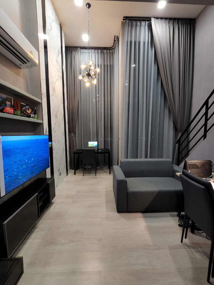 รูป 🏡 ให้เช่า Modiz Launch ห้อง Duplex 24,000฿💖 ✨ ชั้น 31 ตกแต่งสวย - รูปที่ 4/22