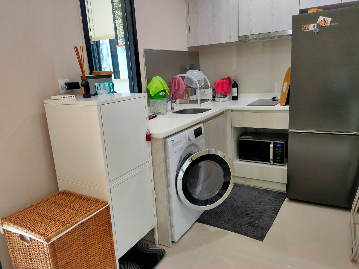 รูป Just available Life Asoke Condo FOr rent High Floor nice view - รูปที่ 12/14