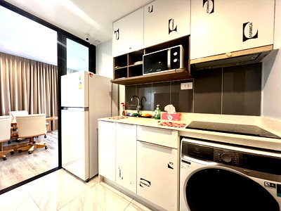Condos for rent Bangkok : 🔥🔥Promotion 35000Baht Only!!  IDEO Mobi Asoke🌲beautiful room ready to movein!!
