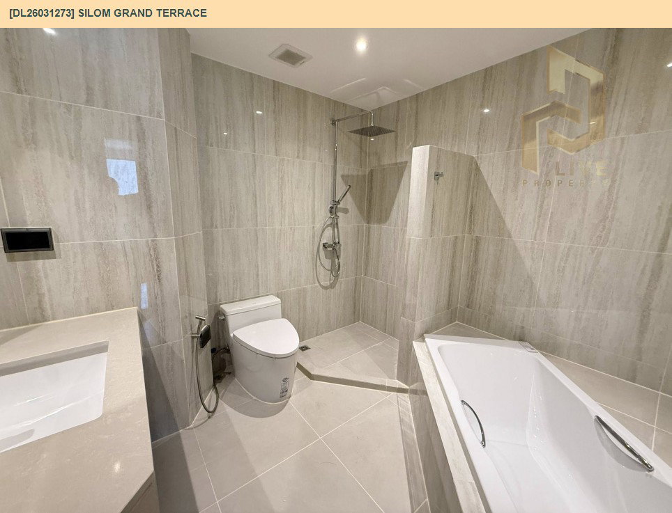 รูป DL26031273 ให้เช่าคอนโด สีลม แกรนด์ เทอเรส (Silom Grand Terrace) ใกล้ BTS ศาลาแดง พร้อมเข้าอยู่ โทรด่วน 0653619502 LineID @897iyzll - รูปที่ 6/6