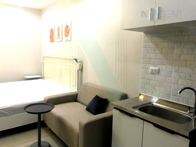Condos for rent BTS Bearing : For Rent Condo SENSE OF LONDON Building 1, Floor 3,Studio, Room size 30 sqm