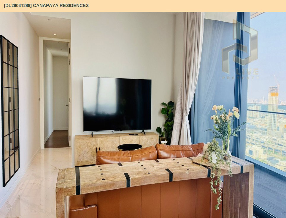 รูป DL26031289 ให้เช่าคอนโด คณาพญา เรสซิเดนซ์ (Canapaya Residences) ใกล้ - พร้อมเข้าอยู่ โทรด่วน 0656133286 LineID @534wlwof - รูปที่ 4/17