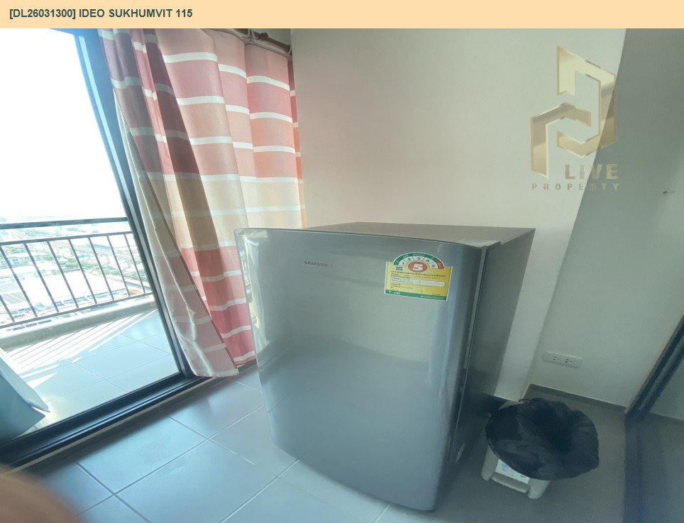 รูป DL26031300 ให้เช่าคอนโด ไอดีโอ สุขุมวิท 115 (IDEO Sukhumvit 115 ) ใกล้ BTS ปู่เจ้า พร้อมเข้าอยู่ โทรด่วน 0842740999 LineID @523dslwi - รูปที่ 7/10