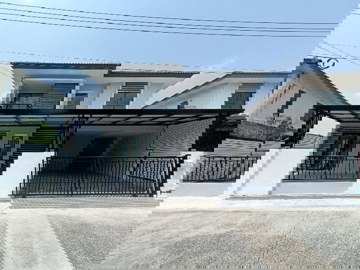 รูป บ้านแฝด 2 ชั้นรีโนเวทใหม่ ลำลูกกาบึงคำพร้อย หมู่บ้านพฤกษาดีไลท์ Village 21 นัดชมบ้าน 085-318-6868 คุณวา - รูปที่ 1/18