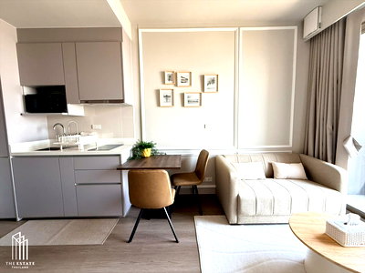 Condos for rent : For rent: Whizdom The Forestias (Destinia) condo. Warmly decorated unit on a high floor with unobstructed suburban views. @25,000 Baht.