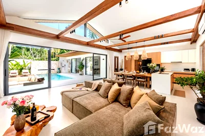 บ้านเดี่ยว เกาะสมุย สุราษฎร์ธานี : ขาย วิลล่า 3 ห้องนอน ในโครงการ โคสต์ บรีซ เรสซิเดนซ์ 6094862