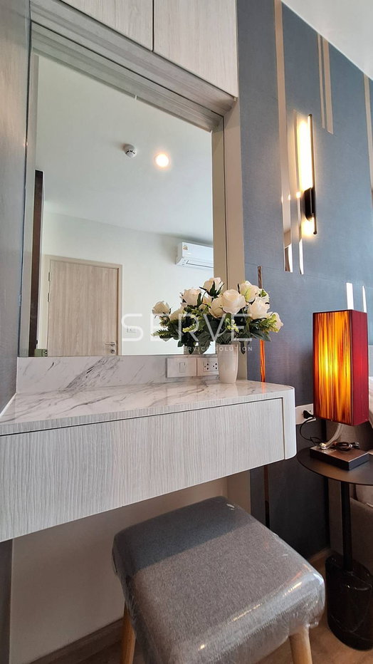 รูป  🔥ห้องใหม่ป้ายแดง 1นอน ไซส์ใหญ่ วิวโล่ง แต่งดี เฟอร์จัดเต็มมาก พร้อมอยู่ คอนโดใหม่ทำเลดีมาก ใกล้ MRT พระราม 9   @ NUE District R9 - รูปที่ 6/13